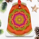 Pattern Colorful Abstract Ornament (Bell) Front