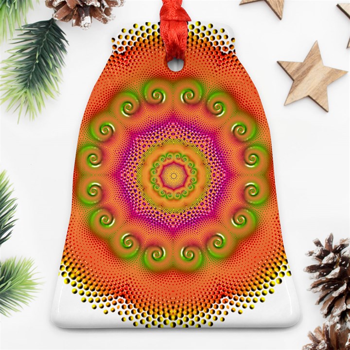 Pattern Colorful Abstract Ornament (Bell)