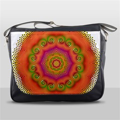 Pattern Colorful Abstract Messenger Bag