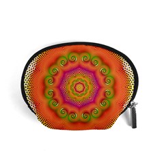 Pattern Colorful Abstract Accessory Pouch (Small)