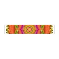 Pattern Colorful Abstract Flano Scarf (Mini)