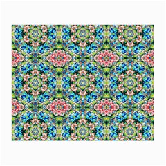 Tile Background Pattern Pattern Small Glasses Cloth (2-side)