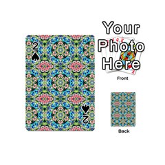 Tile Background Pattern Pattern Playing Cards 54 (mini) by Pakrebo