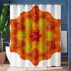 Pattern Symbol Ornament Symbolism Shower Curtain 60  X 72  (medium)  by Pakrebo