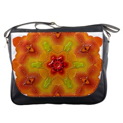 Pattern Symbol Ornament Symbolism Messenger Bag by Pakrebo