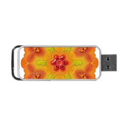 Pattern Symbol Ornament Symbolism Portable Usb Flash (one Side) by Pakrebo