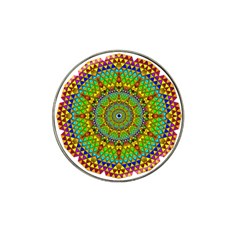 Tile Background Image Graphic Fractal Mandala Hat Clip Ball Marker by Pakrebo