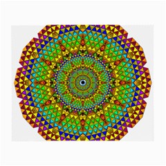 Tile Background Image Graphic Fractal Mandala Small Glasses Cloth by Pakrebo