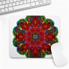 Mandala Fractal Graphic Design Large Mousepads by Pakrebo