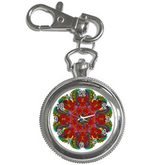 Mandala Fractal Graphic Design Key Chain Watches by Pakrebo