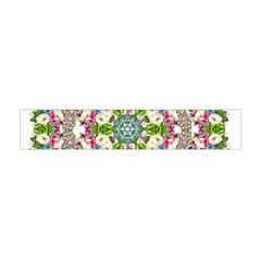 Floral Wreath Tile Background Image Flano Scarf (mini) by Pakrebo