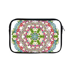 Floral Wreath Tile Background Image Apple MacBook Pro 13  Zipper Case