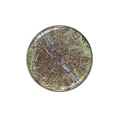 Paris Map City Old Hat Clip Ball Marker (10 pack)