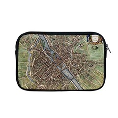 Paris Map City Old Apple MacBook Pro 13  Zipper Case