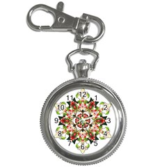 Tile Background Image Star Pattern Key Chain Watches by Pakrebo