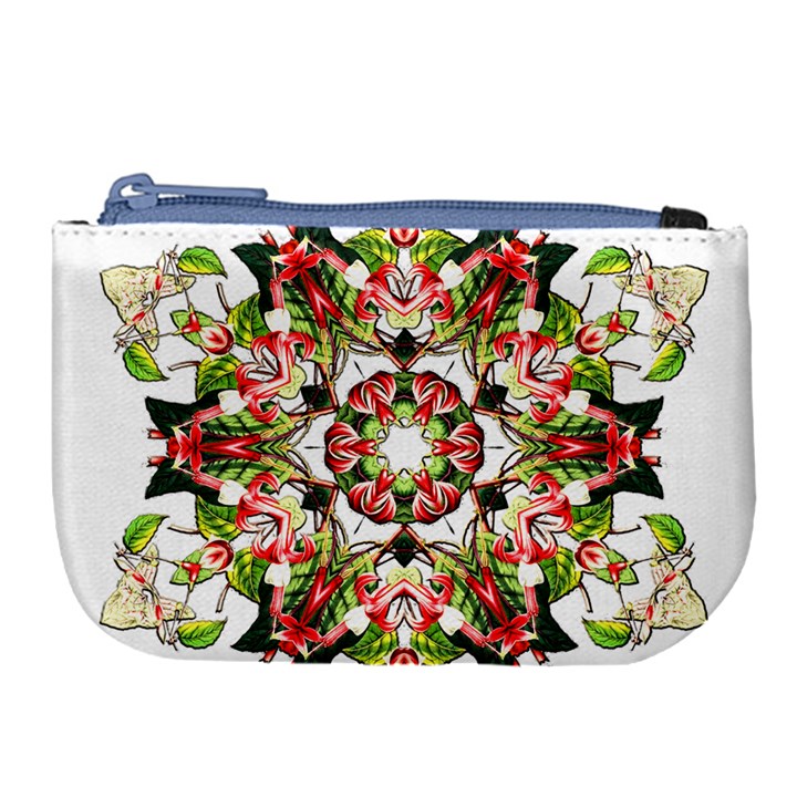 Tile Background Image Star Pattern Large Coin Purse