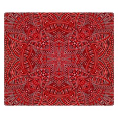 Tile Background Image Graphic 35 Red Double Sided Flano Blanket (small)  by Pakrebo