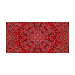 Tile Background Image Graphic 35 Red Yoga Headband by Pakrebo