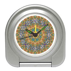 Colorful Pattern Color Travel Alarm Clock