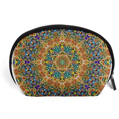 Colorful Pattern Color Accessory Pouch (large) by Pakrebo