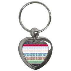 Scrapbook Scrap Elements Key Chains (heart)  by Pakrebo