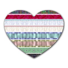 Scrapbook Scrap Elements Heart Mousepads by Pakrebo