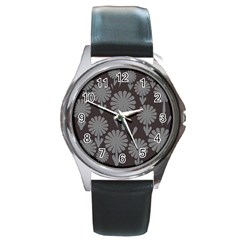 Zappwaits Round Metal Watch by zappwaits