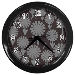 Zappwaits Wall Clock (black) by zappwaits