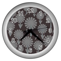 Zappwaits Wall Clock (silver)