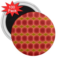 Zappwaits Retro 3  Magnets (100 Pack)