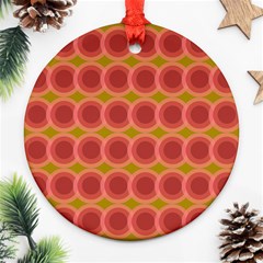 Zappwaits Retro Round Ornament (two Sides) by zappwaits