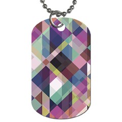 Geometric Sense Dog Tag (one Side) by WensdaiAmbrose