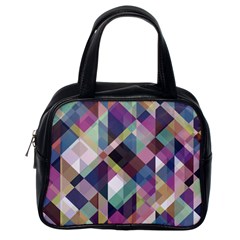 Geometric Sense Classic Handbag (one Side) by WensdaiAmbrose