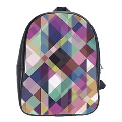 Geometric Sense School Bag (large) by WensdaiAmbrose