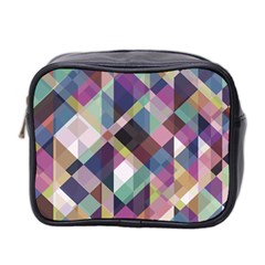 Geometric Sense Mini Toiletries Bag (two Sides) by WensdaiAmbrose