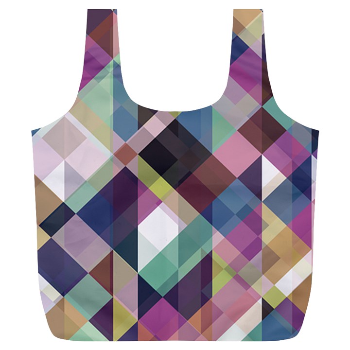 Geometric Sense Full Print Recycle Bag (XL)