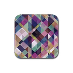 Geometric Sense Rubber Coaster (square)  by WensdaiAmbrose