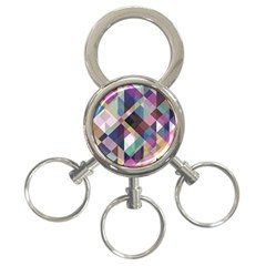 Geometric Sense 3-ring Key Chains by WensdaiAmbrose