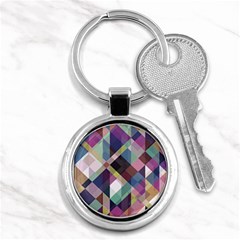 Geometric Sense Key Chains (round)  by WensdaiAmbrose