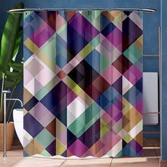 Geometric Sense Shower Curtain 60  X 72  (medium)  by WensdaiAmbrose