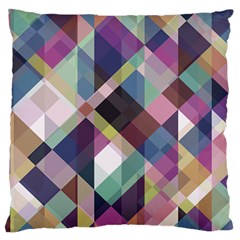 Geometric Sense Standard Flano Cushion Case (one Side) by WensdaiAmbrose