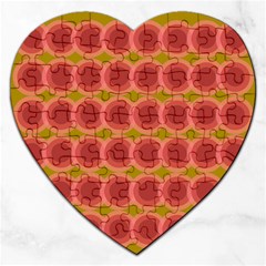 Zappwaits Retro Jigsaw Puzzle (heart)