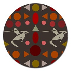 Zappwaits Dance Magnet 5  (round) by zappwaits