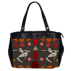 Zappwaits Dance Oversize Office Handbag (2 Sides)