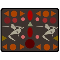 Zappwaits Dance Fleece Blanket (Large) 