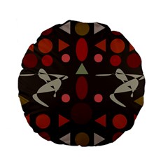 Zappwaits Dance Standard 15  Premium Flano Round Cushions by zappwaits