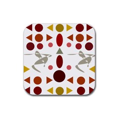 Zappwaits Collection Rubber Coaster (square)  by zappwaits