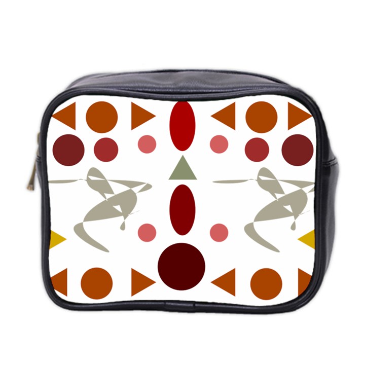 Zappwaits collection Mini Toiletries Bag (Two Sides)