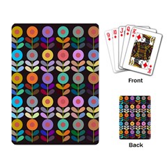 Zappwaits Flowers Playing Cards Single Design