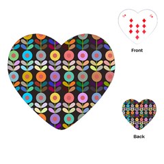 Zappwaits Flowers Playing Cards (heart) by zappwaits